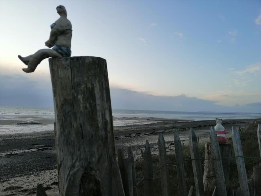 Les Ganivelles, Maison A 350 M De La Plage Bretteville-sur-Ay ภายนอก รูปภาพ