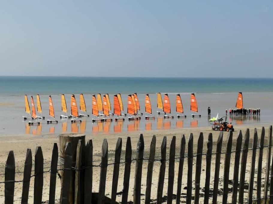Les Ganivelles, Maison A 350 M De La Plage Bretteville-sur-Ay ภายนอก รูปภาพ